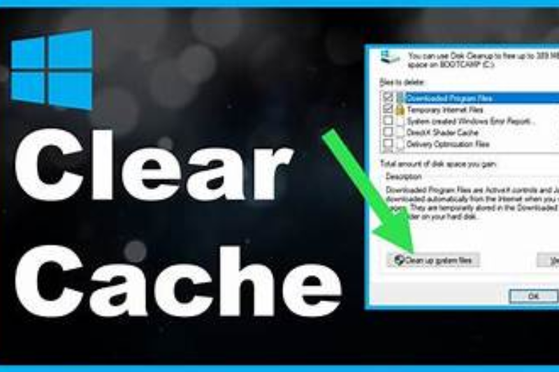 Clear Cache and Temporary Files