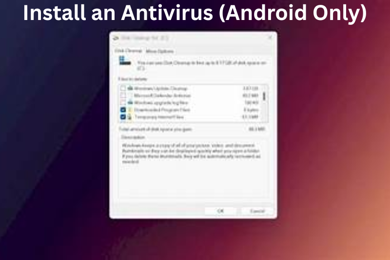 Install an Antivirus (Android Only)