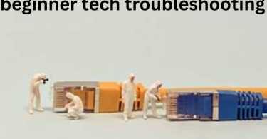 beginner tech troubleshooting