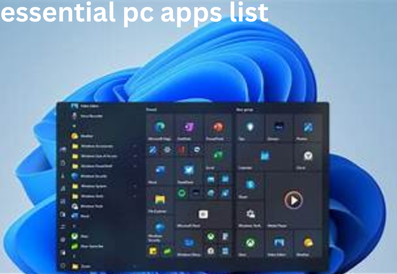 essential pc apps list
